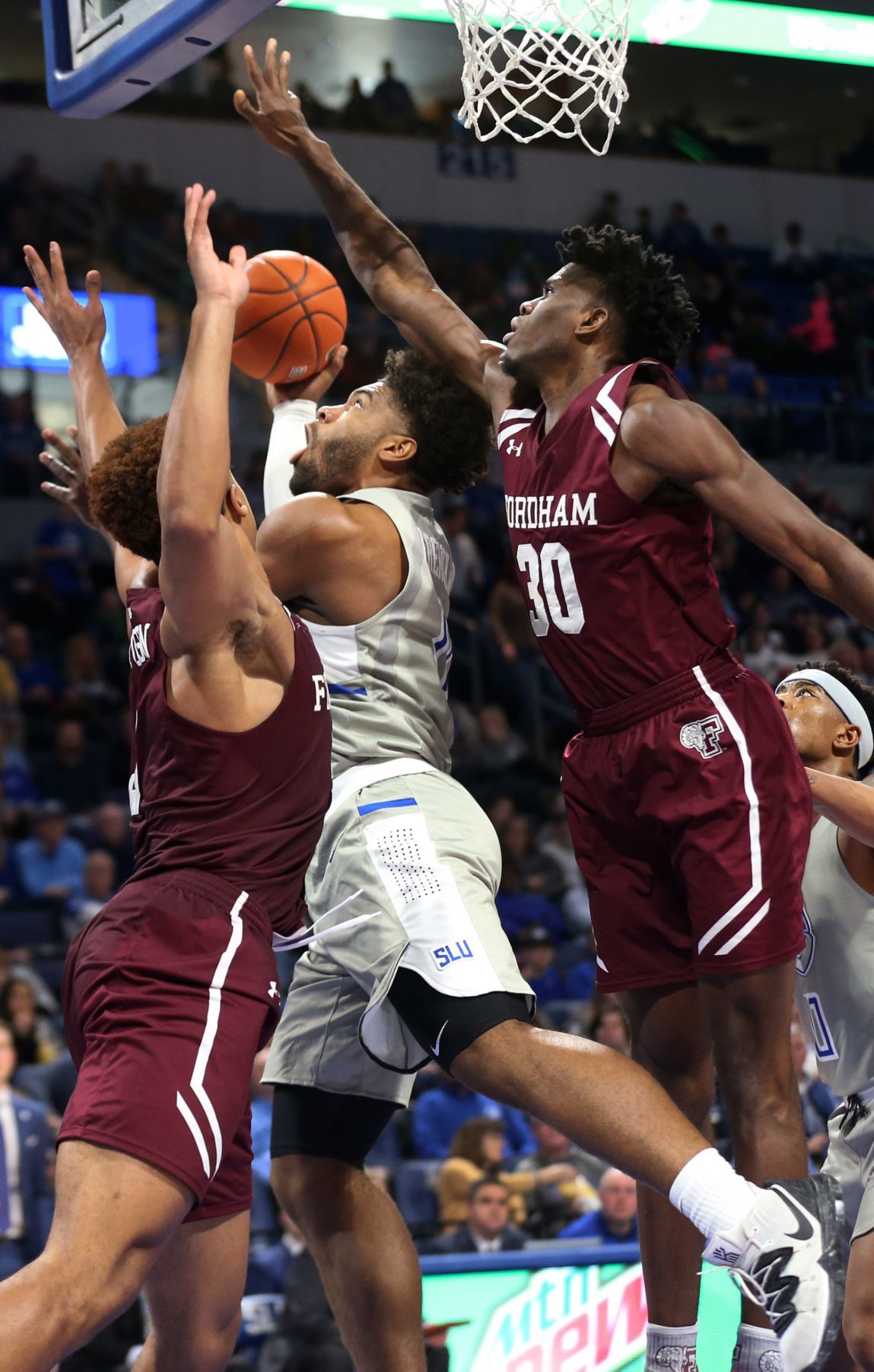 Billikens 55, Fordham 39